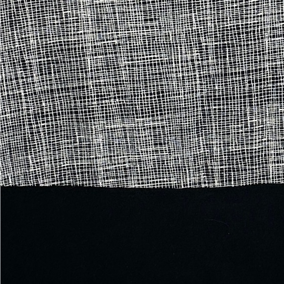 Alfani size L tunic top, b/w, colorblock, short sleeve, transitional, fall - Picture 2 of 7